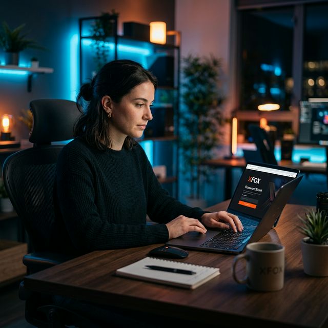 XFOX Password Reset Background