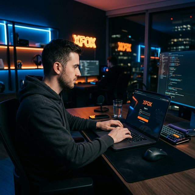 XFOX Login Background